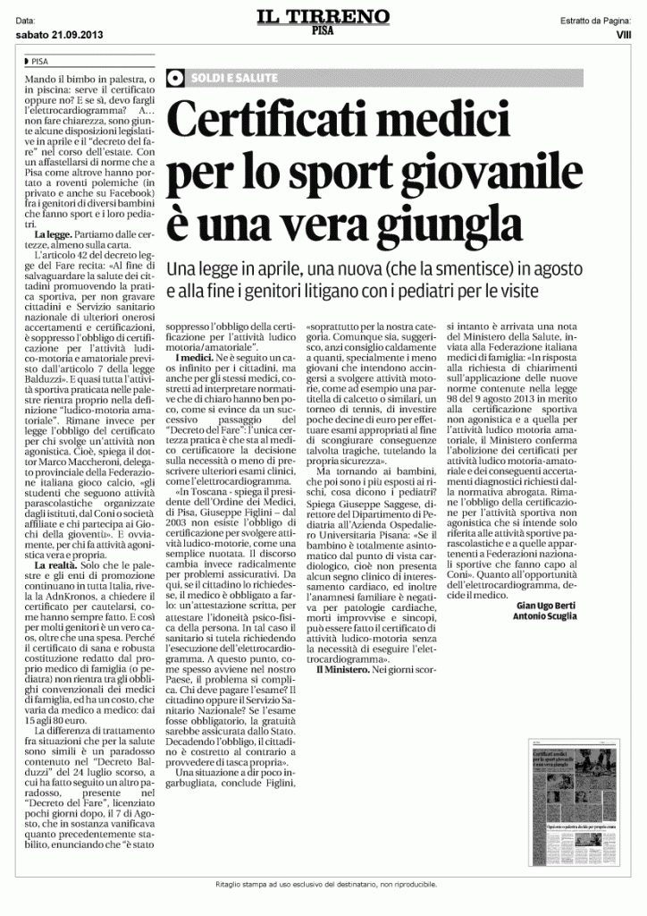 dal Tirreno di Pisa, 21.09.2013