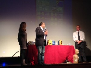 Il Sindaco Giorgio Frassineti e Maurizia Capacci