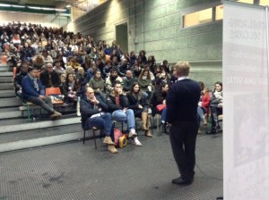 Duecento studenti di un Liceo Scientifico ad un nostro corso BLSD