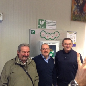 Fabio Belli, Daniele Carbocci del NurSind e Andrea Baldeschi del CRDO