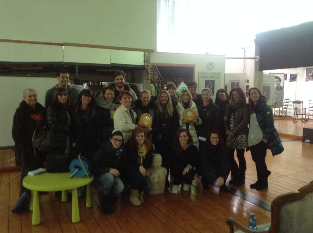 La foto a fine corso.