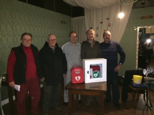 Uno dei due DAE donati