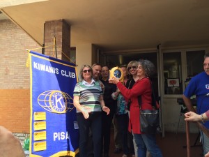 Il momento della donazione