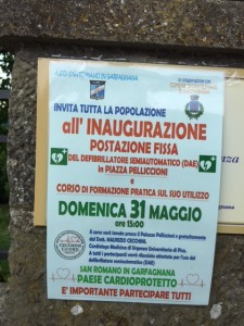 il manifesto dell'evento