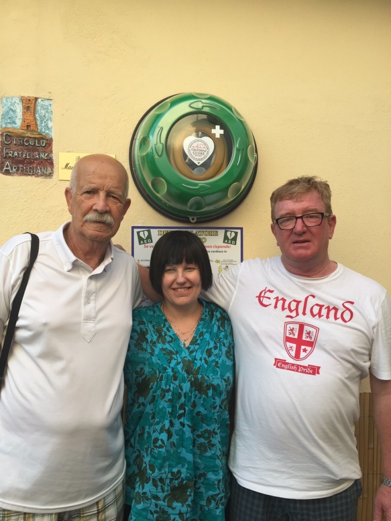 Salvatore Pancari, MAichiyo Takagawa, Maurizio Cecchini: amici per la vita di tutti, amici per tutta la vita