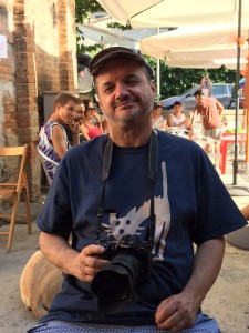 l' amico Ennio Gioe' fotografo ufficiale