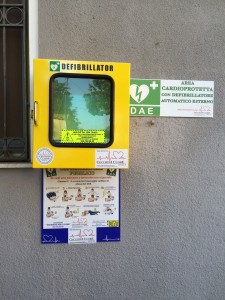 La teca che contrarrà' da domani il DAE che abbiamo donato