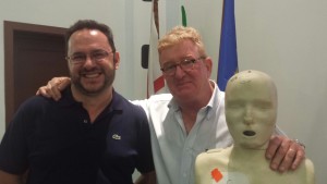 Con il Preside, Prof. Luca Pierini, e l'immancabile Ugo.