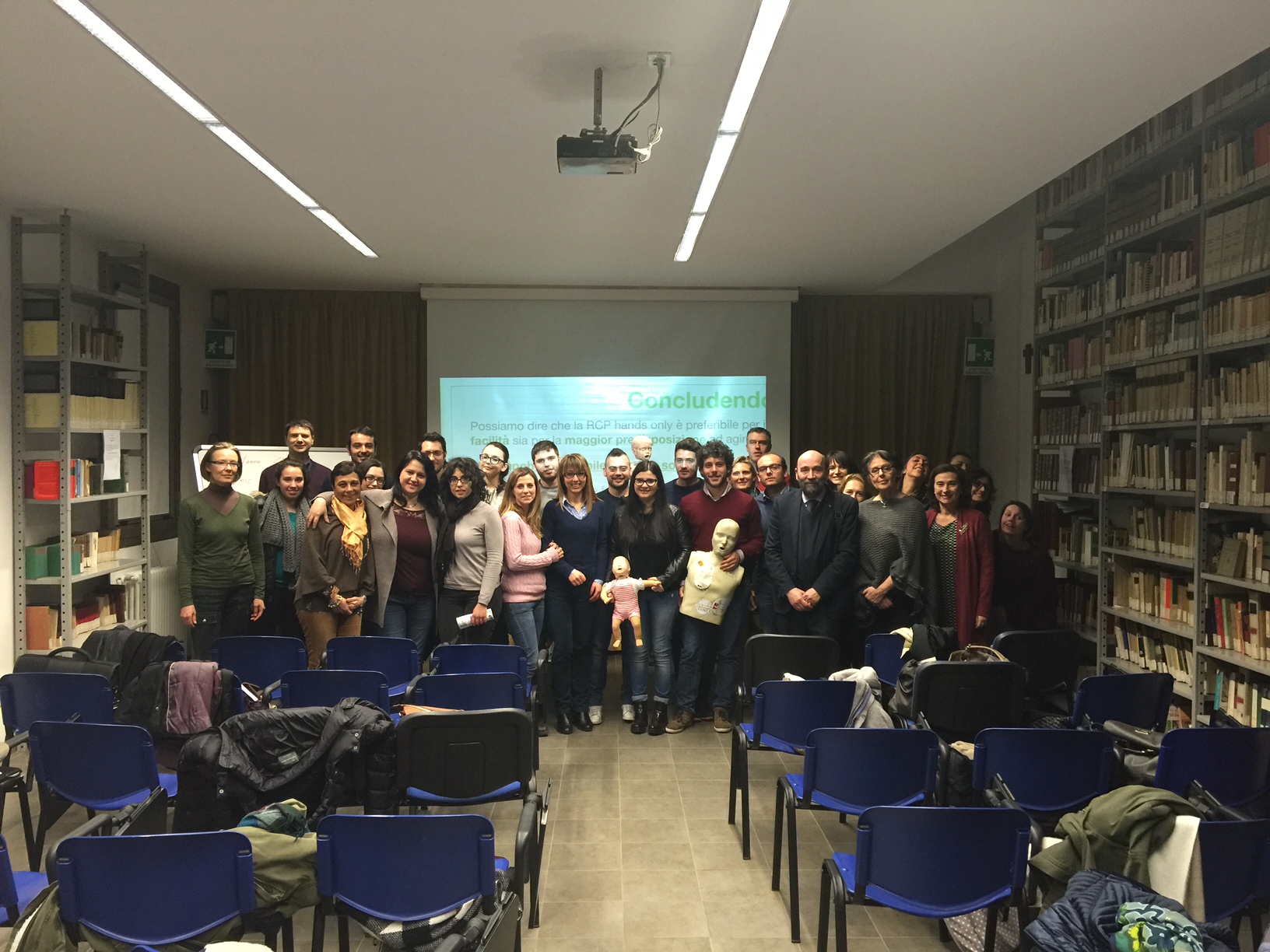 I Docenti alla fine del Corso