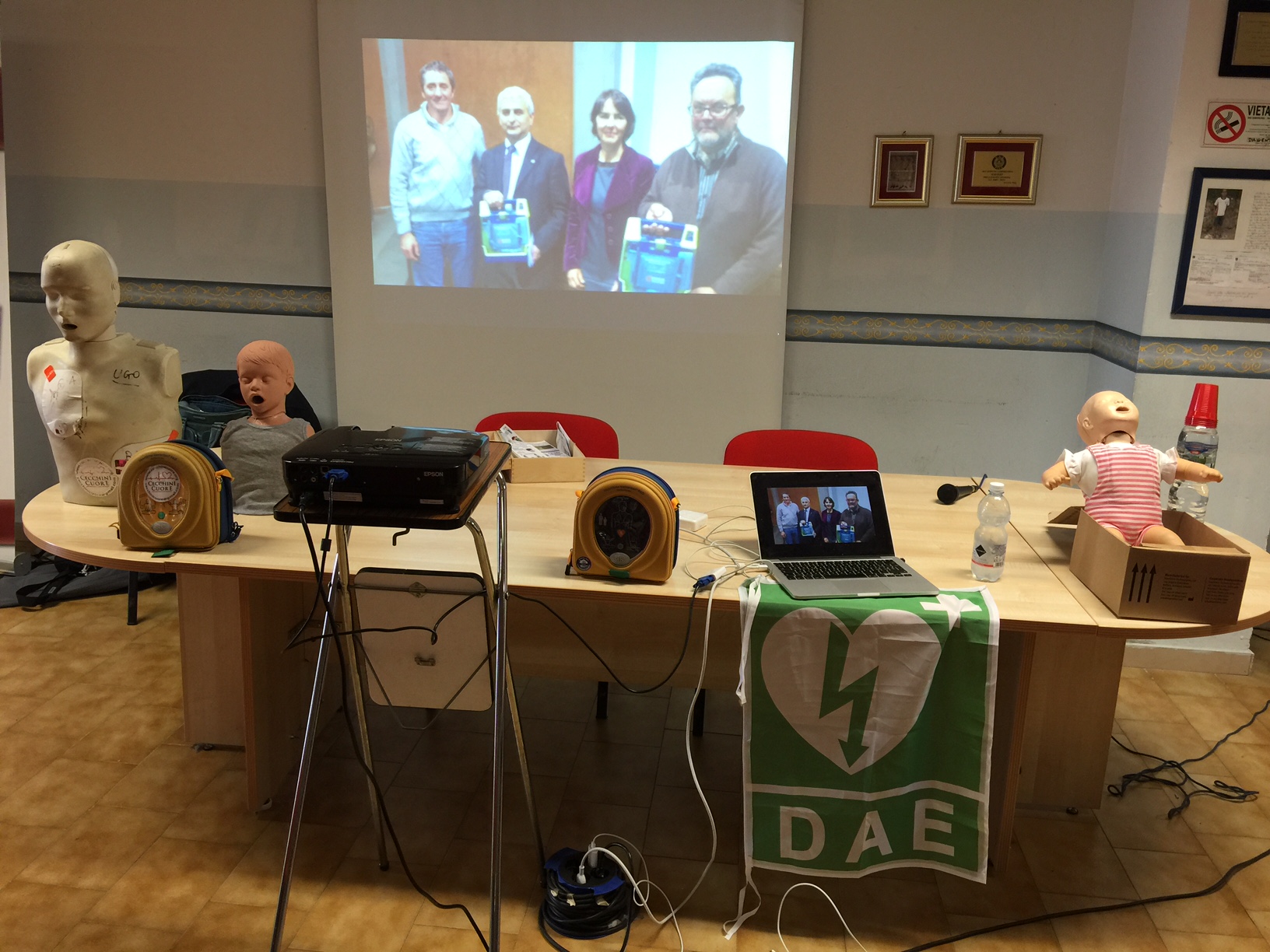 Ugo e famiglia... in cattedra