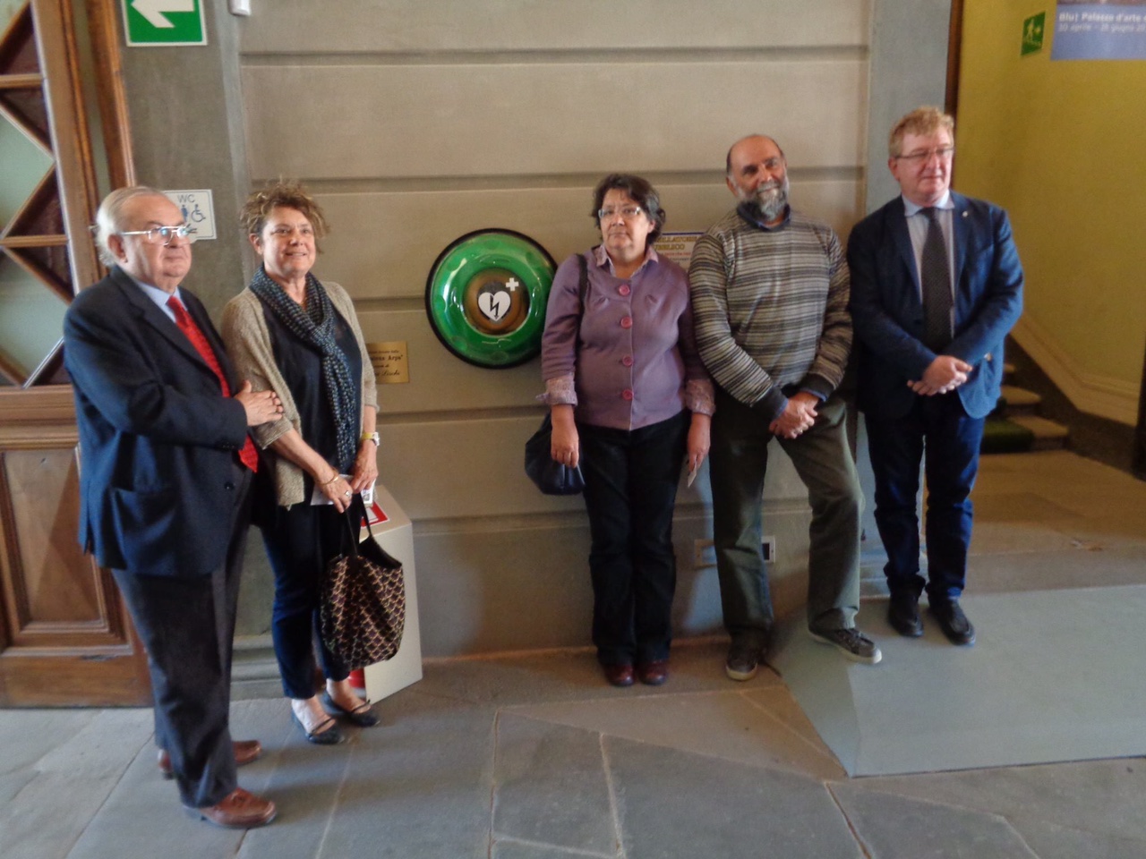 Con I familiari di Luciano LISCHI