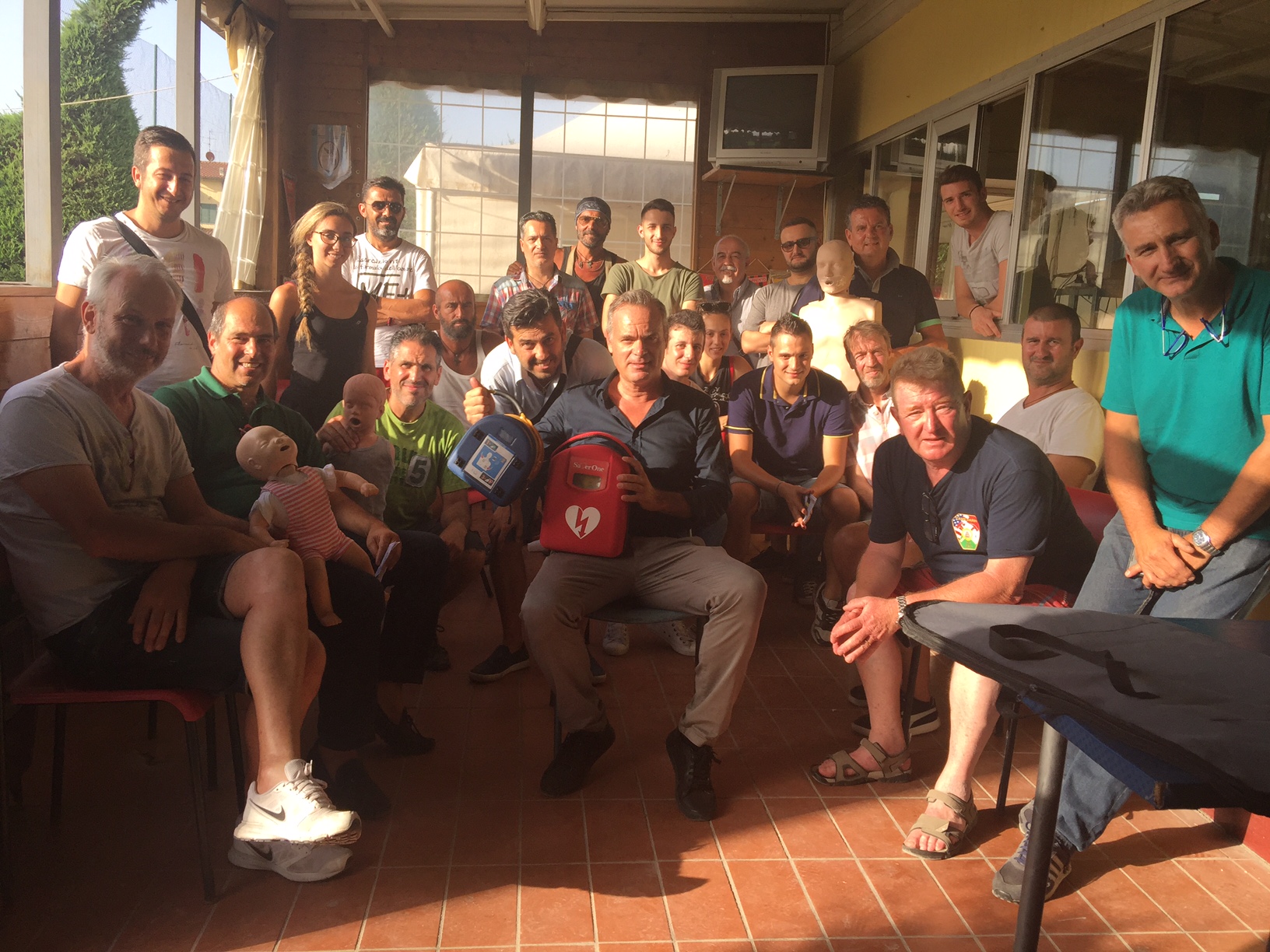 A fine Corso la foto di rito...