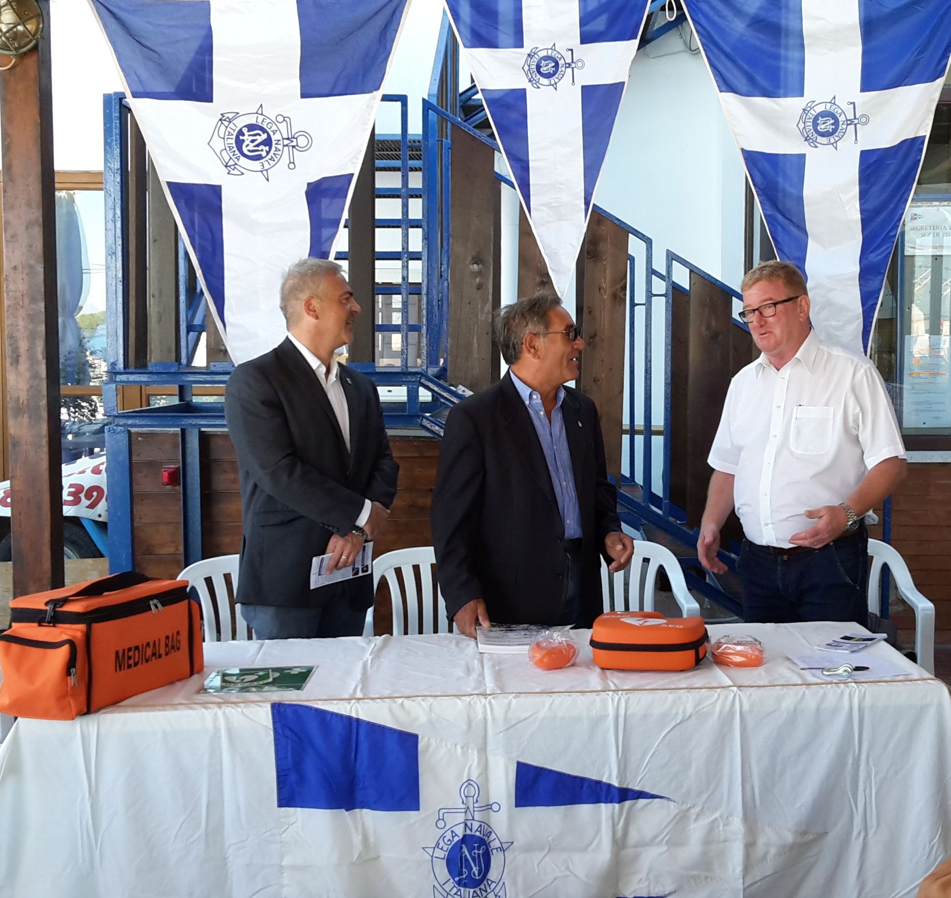 L' Assessore Serfogli ed il Presidente Meucci