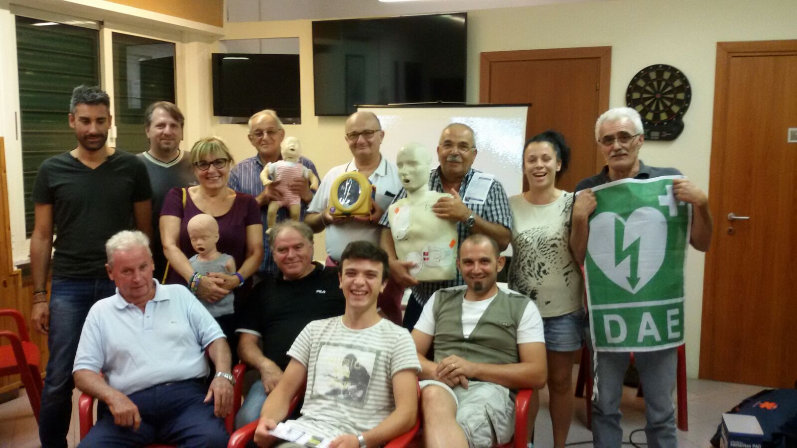 Una simpatica foto di fine corso