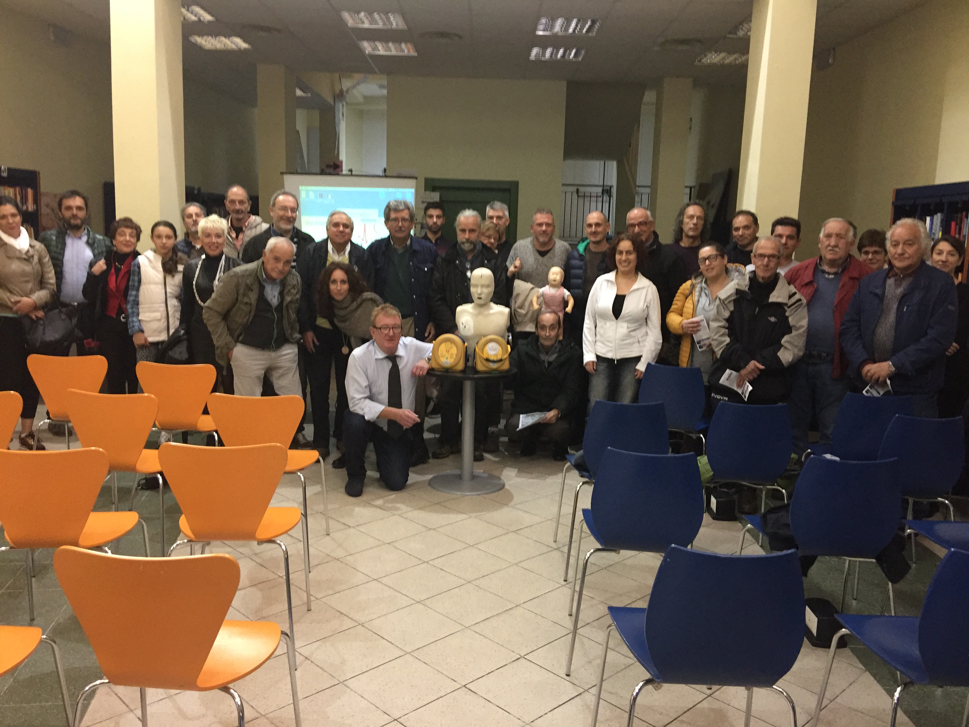 La consueta foto di fine corso a Gallicano