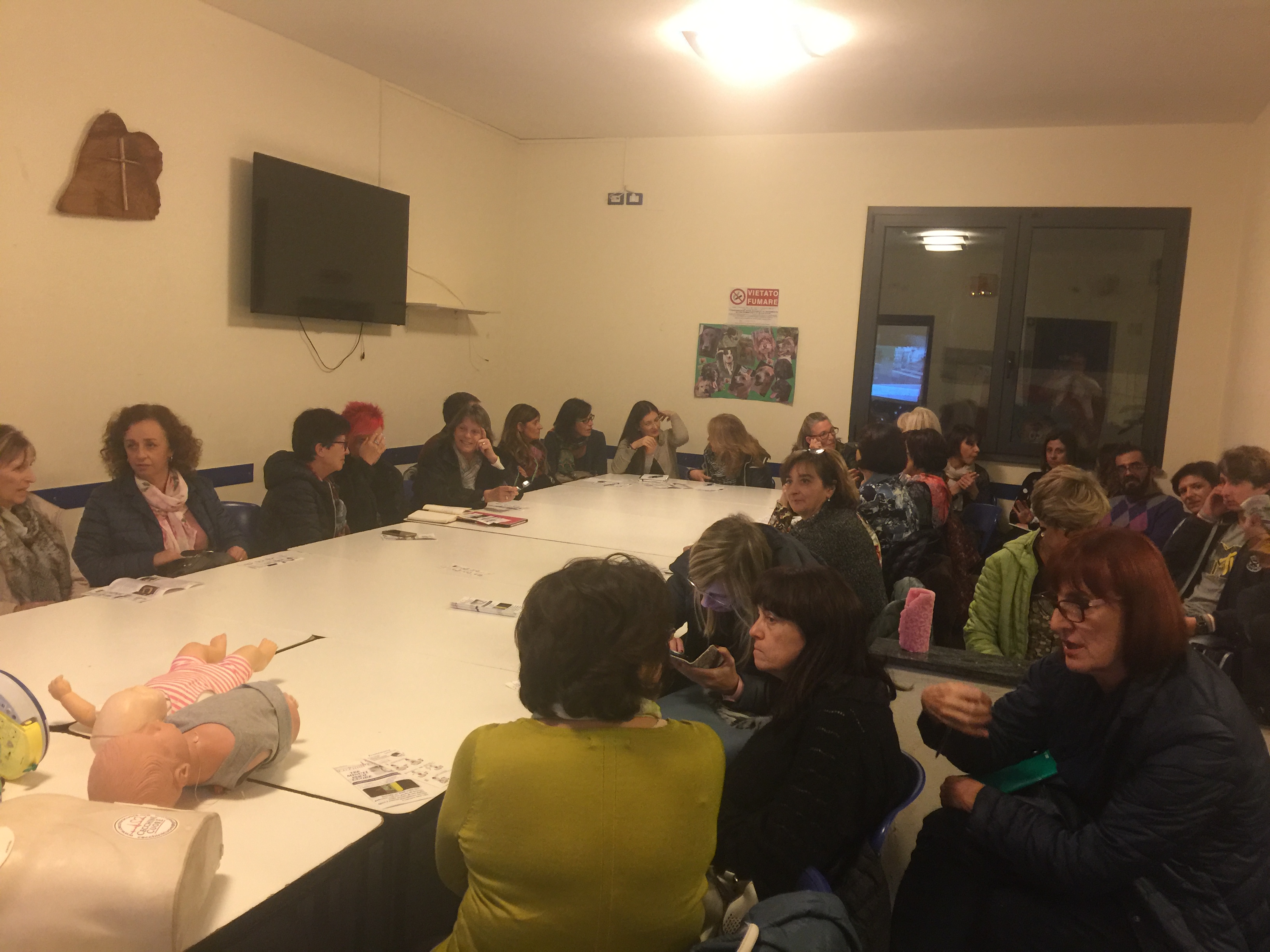 Le insegnanti al Corso BLSd di Castelfranco